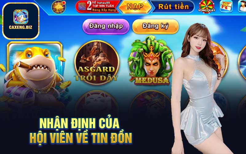 Nhận định của hội viên về tin đồn